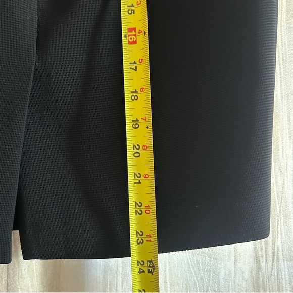 Ted Baker Taalis Woven Pencil Skirt Black Wrinkle Resistant Size 1 US Size 4 (S) - Picture 7 of 8